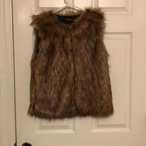 Fuzzy vest